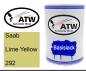 Preview: Saab, Lime Yellow, 292: 500ml Lackdose, von ATW Autoteile West.